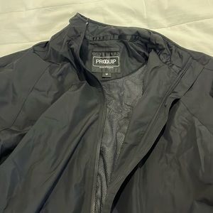 ProQuip Golf Rain Jacket, Black, Medium, Pro-Level